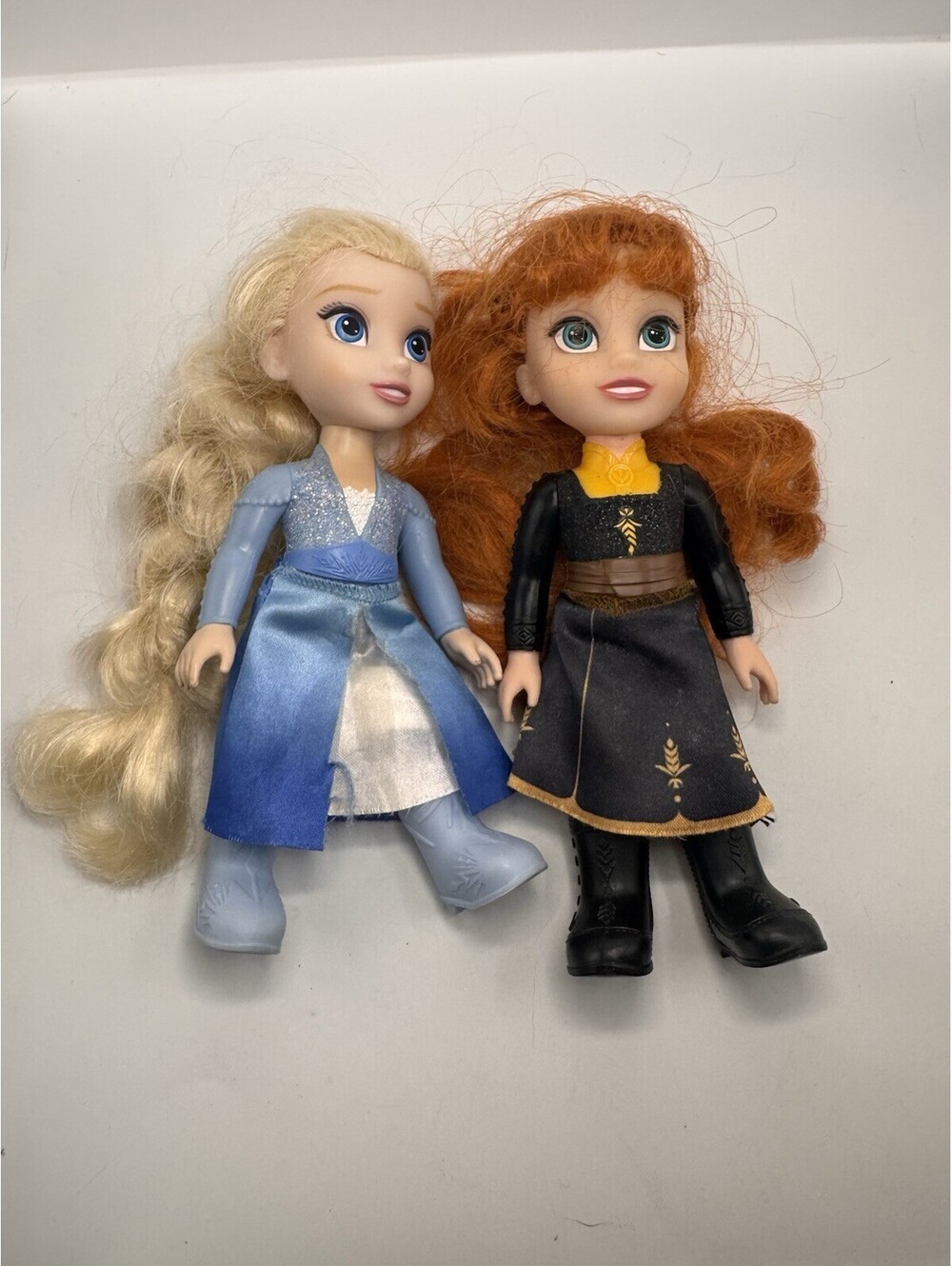 Disney Frozen Elsa And Anna Dolls 6 Inch